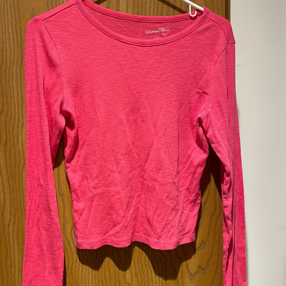 Target pink long sleeve